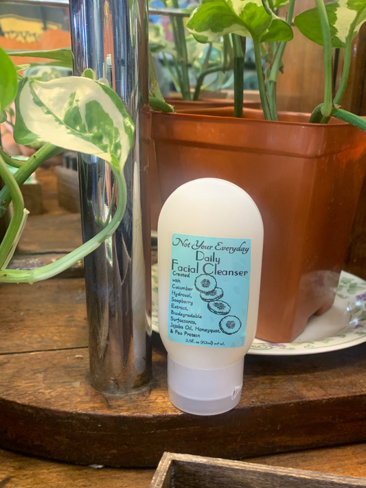 ‘Not Your Everyday’ Daily Facial Cleanser- Cucumber 2.5oz